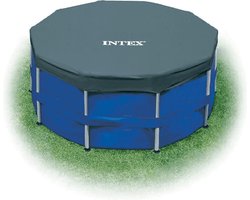 Intex Ø 457 cm / 15ft metalen frame zwembadafdekhoes - blauw
