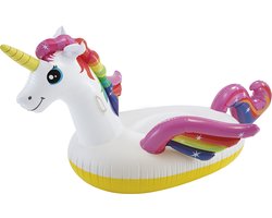 INTEX - opblaas eenhoorn - floatie - 201x149x97 cm - tot 40 kg