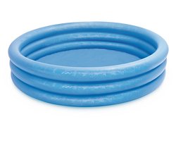 Intex Opblaaszwembad Crystal Blue - Ø 147 x 33 cm