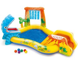 INTEX - Opblaaszwembad - Dinosaur - Play - Center - 249x191x109 - cm - 57444NP