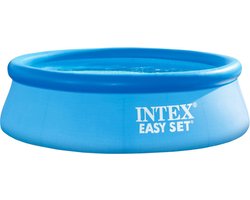 Intex Opblaaszwembad Easy Pool Set 244 X 76 Cm Blauw excl pomp