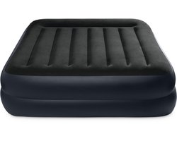 Intex Pillow Rest Raised Luchtbed met ingebouwde pomp - 203 x 152 x 42 cm