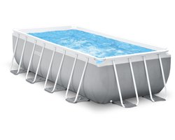 Intex Prism Frame Rechthoekig Opzetzwembad Set - 400 x 200 x 100 cm - Met filterpomp