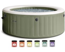 Intex PureSpa Bubble Massage 4 p. + Aquatural Set Aroma Crystals 6 x 350 gram