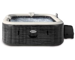 Intex PureSpa Greystone Deluxe - 6 persoons - vierkante spa - WiFi bediening