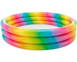 Intex Rainbow Ombre Opblaaszwembad - Ø 168 x 38 cm