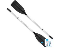 Intex - Roeispaan - Boat Oars - 3-Delige Set - Zwart - 1.37 meter lang inclusief reparatiesetje