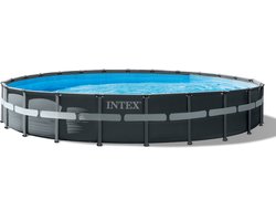 Intex Ultra XTR Frame Opzetzwembad Set - Ø 732 x 132 cm met zand filter pomp