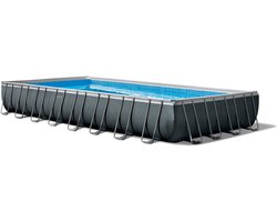 Intex Ultra XTR Rechthoekig Opzetzwembad Set - 975 x 488 x 132 cm met zand filter pomp