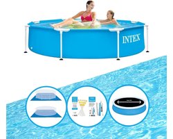 Intex Zwembad Metal Frame 244x51 cm - Inclusief accessoires