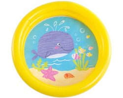 Intex Zwembadje Voor Kinderen van 1-3 Jaar 61x15 CM Geel - Babybadje - Peuterbadje