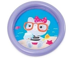 Intex Zwembadje Voor Kinderen van 1-3 Jaar 61x15 CM Paars - Babybadje - Peuterbadje