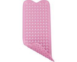 Intirilife antislip badmat in roze - Huidgevoelige BPA-vrije schimmelbestendige douchemat, machinewasbaar
