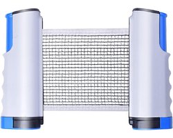 Intrekbaar Tafeltennisnet met Standaard voor Tafel en Bureau