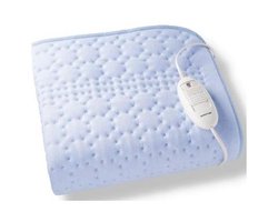 Inventum HN135 elektrische onderdeken 150x80 cm - Eenpersoons - 3 warmtestanden - Verwarmde deken - Uitwasbaar - Oververhittingsbeveiliging - Fleece - Lichtblauw