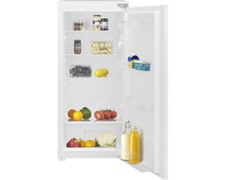 Inventum IKK1221S - Inbouw koelkast - Nis 122 cm - 200 liter - 5 plateaus - Sleepdeur - Wit