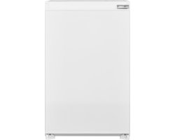 Inventum IKV0882S 88 cm stille energiezuinige inbouw koelkast - Met vriesvak - Superkoelen - Supervriezen - Vakantiestand - Deuralarm - 112 liter - Sleepdeur - Wit