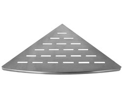 InWall rvs hoekplanchet 29x29cm