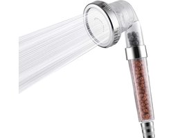 Ionische Douchekop Waterbesparende Douchekop Handdouche met Hoge druk en Filter Regendouche