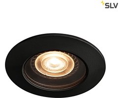 IP65 inbouw spotje voor badkamers en buiten zwart GU10