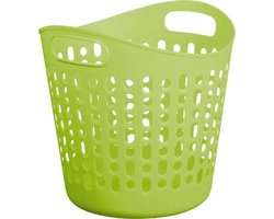 Iris Ohyama Flexibele Wasmand - 30 l - Kunststof - Groen