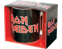 Iron Maiden Iron Maiden Logo Unisex Kop - zwart/rood/wit - Standard