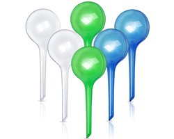 Irrigatieballen voor Planten - Zelfbewatering - 12 Stuks - Groen, Blauw, Wit