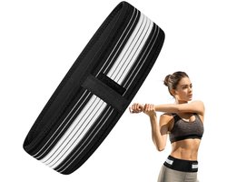 Ischiaszenuwsteunband met klittenbandsluiting, unisex, biedt ondersteuning aan de onderrug en het bekken, geschikt voor vrouwen na de bevalling, mensen met rugklachten of mensen die langdurig zitten. 110 cm.