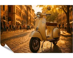 islandburner Poster Italiaanse cult roller - vintage stijl voor uw huis - standaard