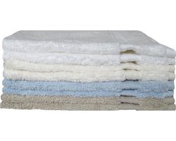 iSleep Terry Washand - 16x21 cm - Licht Blauw - 10 stuks