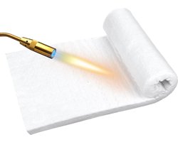 Isolatie van Keramische Vezels Schot - Brandwerende Geïsoleerde Dekenrol - 1482°C - Open Haard Houtkachel - Smederij Schoorsteen Oven. .