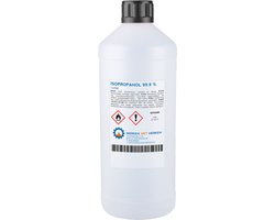 Isopropanol 99,9% Zuiver - Fles, 1 Liter - IPA - Isopropyl alcohol