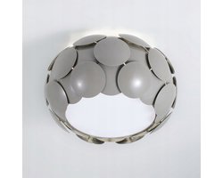 Italux Santina GR C0317-05M-U1GM Plafondlamp - Grijs Kunststof