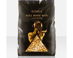 ItalWax - Luxe Film Wax Gold 1kg - Wax Beans - Hard Wax - Wax Bonen - Volledige Lichaamswax