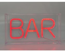 iTOTAL - neon LED light "BAR" - Sfeerverlichting - wandlamp - ideaal voor studenten - mancave - decoratie - XL2761
