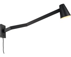 It's about RoMi Biarritz Wandlamp L - E14 - Zwart