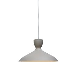 it's about RoMi Hanglamp Hanover - Grijs - 40x40x22cm - Modern - Hanglampen Eetkamer, Slaapkamer, Woonkamer