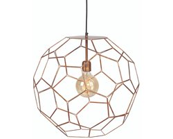 it's about RoMi Hanglamp Marrakesh - Koper - Ø55cm - Modern,Luxe - Hanglampen Eetkamer, Slaapkamer, Woonkamer