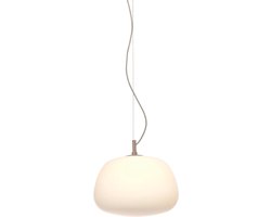 it's about RoMi Hanglamp Sapporo - Wit - 34.2x34.2x30cm - Modern - Hanglampen Eetkamer, Slaapkamer, Woonkamer