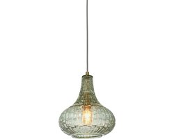it's about RoMi Hanglamp Venice - Groen - 24x24x28cm - Modern - Hanglampen Eetkamer, Slaapkamer, Woonkamer