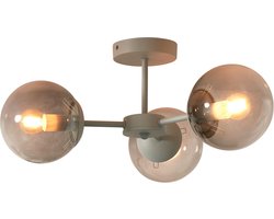 it's about RoMi Plafonniere Aspen - Grijs - 54x54x22.5cm - Modern