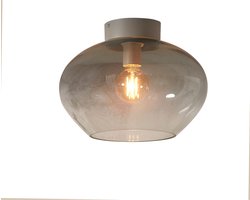 it's about RoMi Plafonniere Bologna - Grijs - 35x35x30cm - Modern
