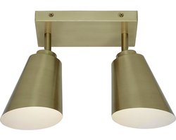 it's about RoMi Plafonniere Bremen - Goud - 15x30x24cm - 2L - Modern,Luxe