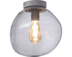 it's about RoMi Plafonniere Helsinki - Grijs - 26x26x28cm - Modern