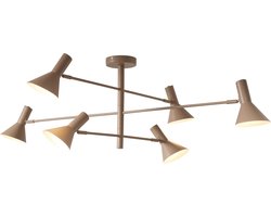 it's about RoMi Plafonniere Izmir - Grijs - 124x124x40cm - Modern