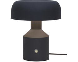 It's about RoMi Porto Tafellamp - Ø25cm - E27 - Zwart
