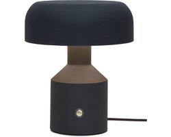 it's about RoMi Tafellamp Porto - Zwart - Ø25cm - Retro