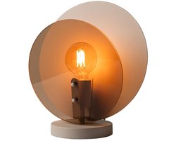 it's about RoMi Tafellamp Toledo - Amberbruin - 22x30x32.5cm - Modern