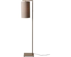 it's about RoMi Vloerlamp Boston - Bruin - 30x25x160cm - Modern - Staande lampen voor Woonkamer - Slaapkamer