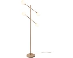 it's about RoMi Vloerlamp Copenhagen - Beige - 48x26x170cm - Modern - Staande lampen voor Woonkamer - Slaapkamer